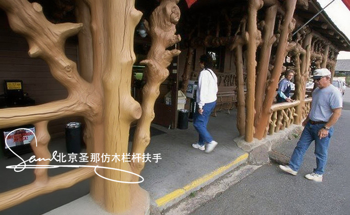 jimeng-2025-06-25-4459-正在施工制作的旅游區(qū)樓梯室外安全圍欄設(shè)計制作過程，美工正在施工制作，先用鋼筋焊接....jpeg